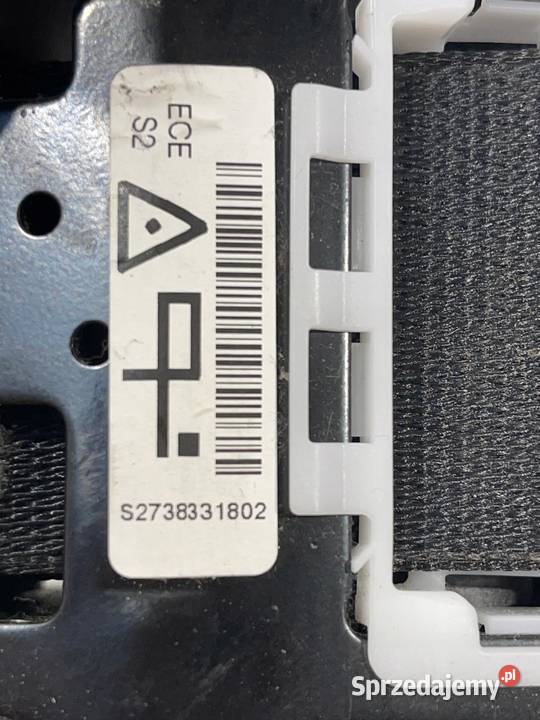 BMW F30 F31 M3 F80 F36 PAS BEZPIECZEŃSTWA PRAWY