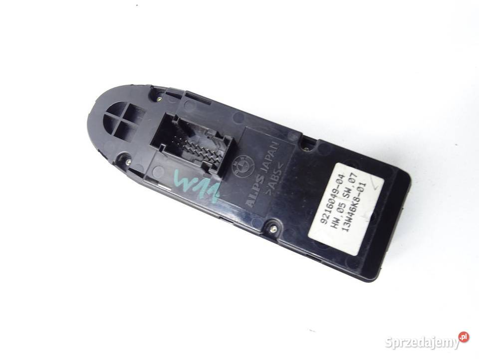 PRZEŁĄCZNIK PANEL SZYB LUSTEREK LEWY 9216049 BMW małopolskie