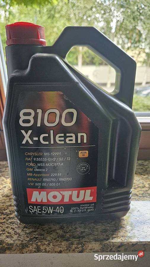 Olej Motul 8100 xclean SAE 5W40 Bielany Wrocławskie