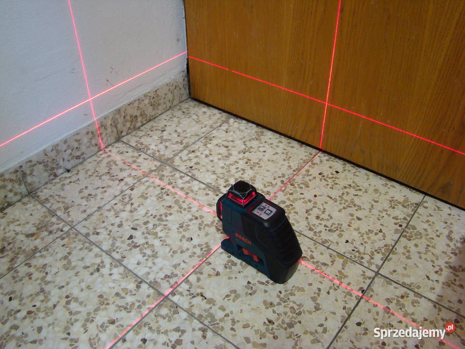Używany laser krzyżowy BOSCH GLL 380 P