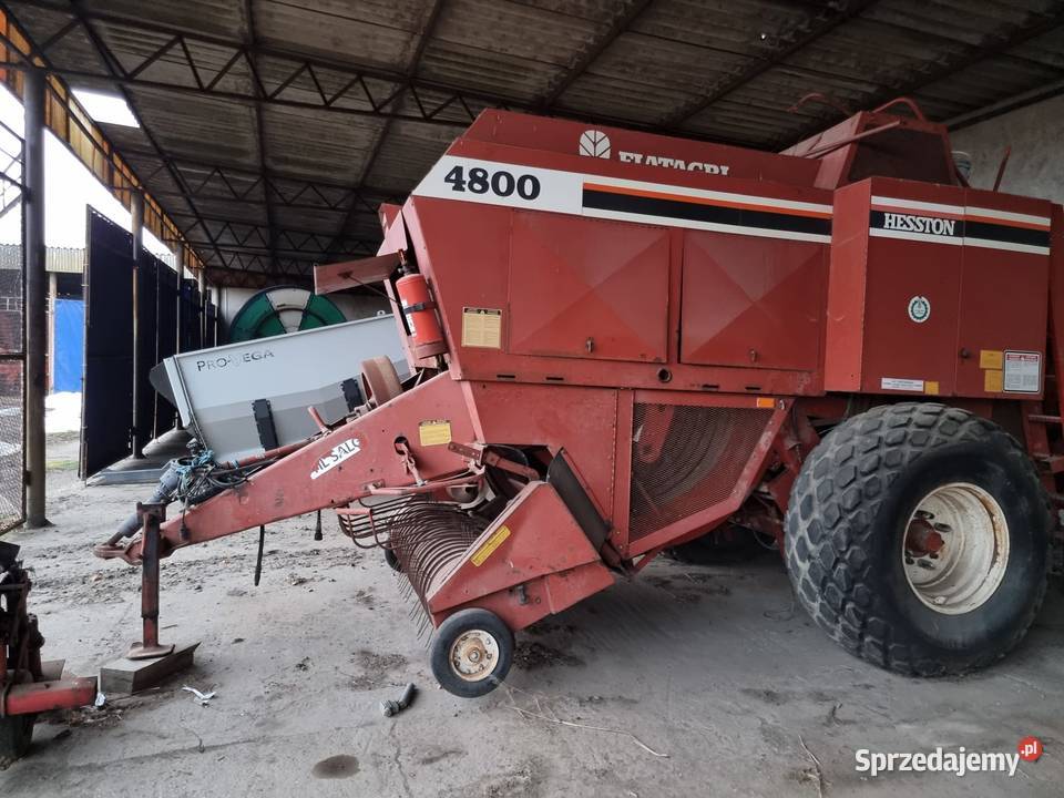 Prasa HESSTON 4800 wielkogabarytowa nieuszkodzony Rolnictwo Żerków