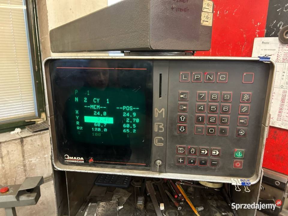PRASA KRAWĘDZIOWA AMADA ITS 10030 CNC SUPER STAN Produkcja Pleszew