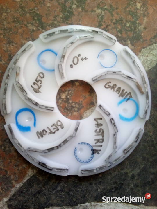 Ściernica frez piła diamentowa granit lastrik Pozostałe