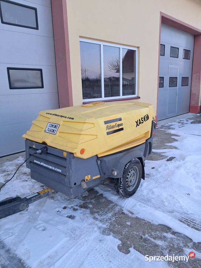 Sprężarka śrubowa Atlas Copco XAS 87 Pozostałe Łagów