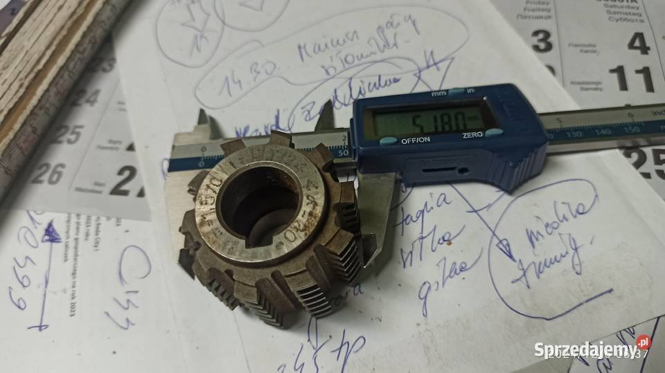 frez do rowkowania Kłodawa sprzedam