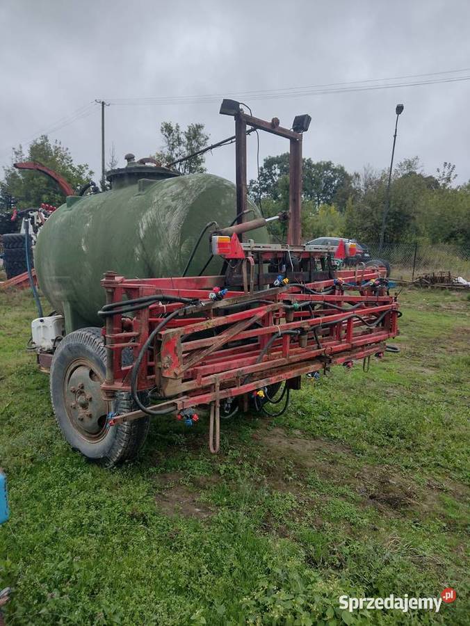Opryskiwacz 2000 l hydraulika nowa pompa i Spławy Pierwsze