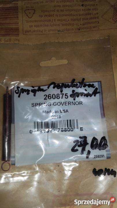 sprężyna regulatora SPRING BS śląskie Żywiec