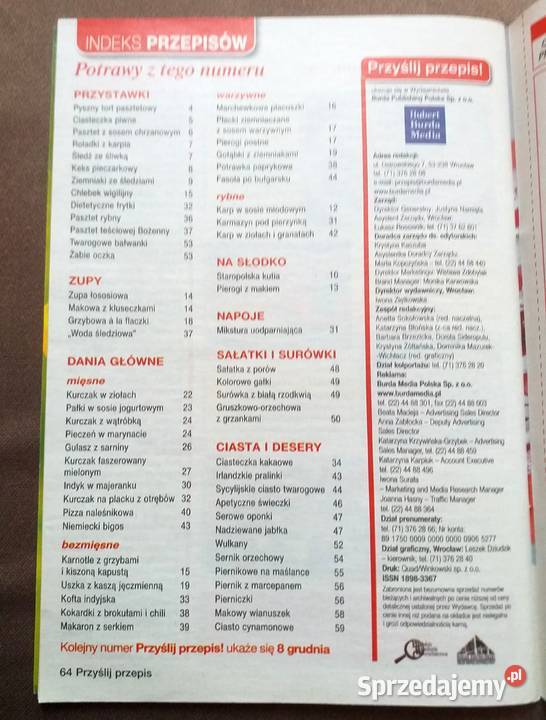 PRZYŚLIJ PRZEPIS 2010 37 M IN ZUPA ŁOSOSIOWA lubelskie Piszczac