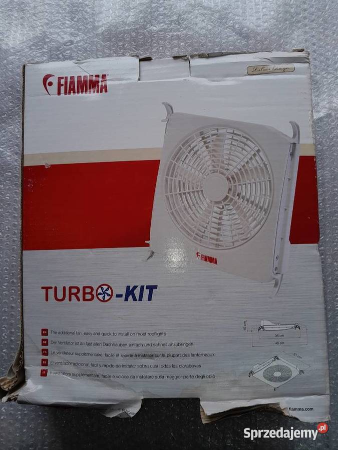 Wentylator dachowy Fiamma Turbo Kit 12 V Elbląg