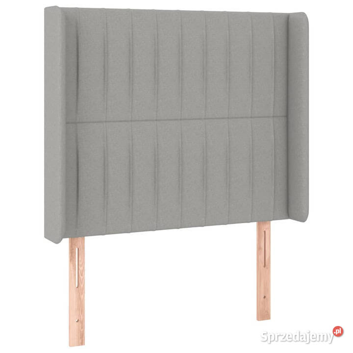 Zagłówek do łóżka z LED jasnoszary 103x16x118128 Warszawa sprzedam