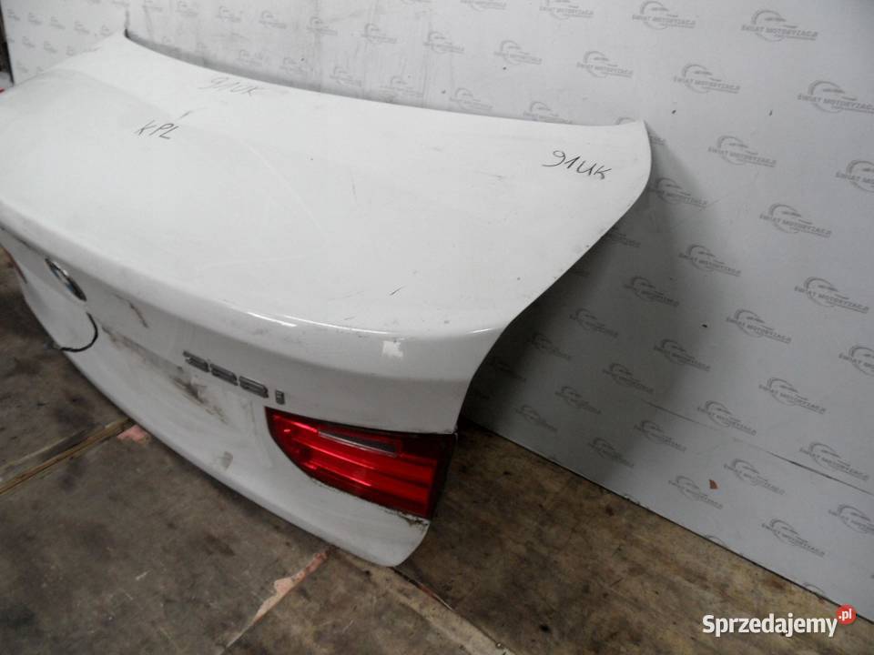 BMW F30 12r klapa tył osobowe