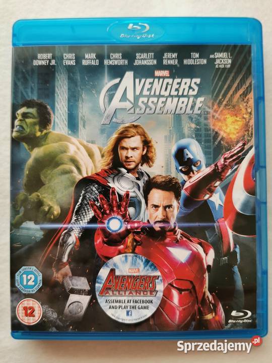 Avengers Assemble Avengers Bluray En 2012 Wytrzyszczki