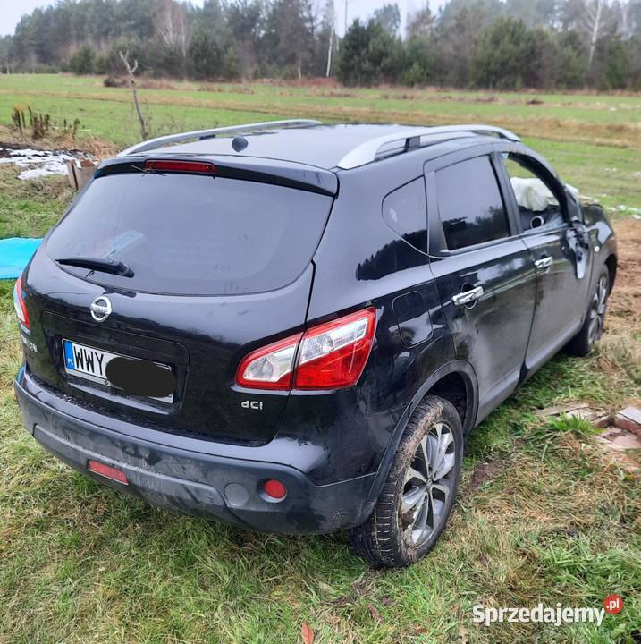Nissan Qashqai lifcie uszkodzony powypadkowy 1995cm3 Długosiodło