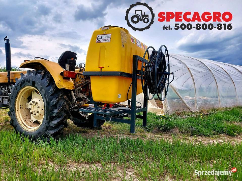 Opryskiwacz wysokociśnieniowy do upraw w nieuszkodzony Kadź