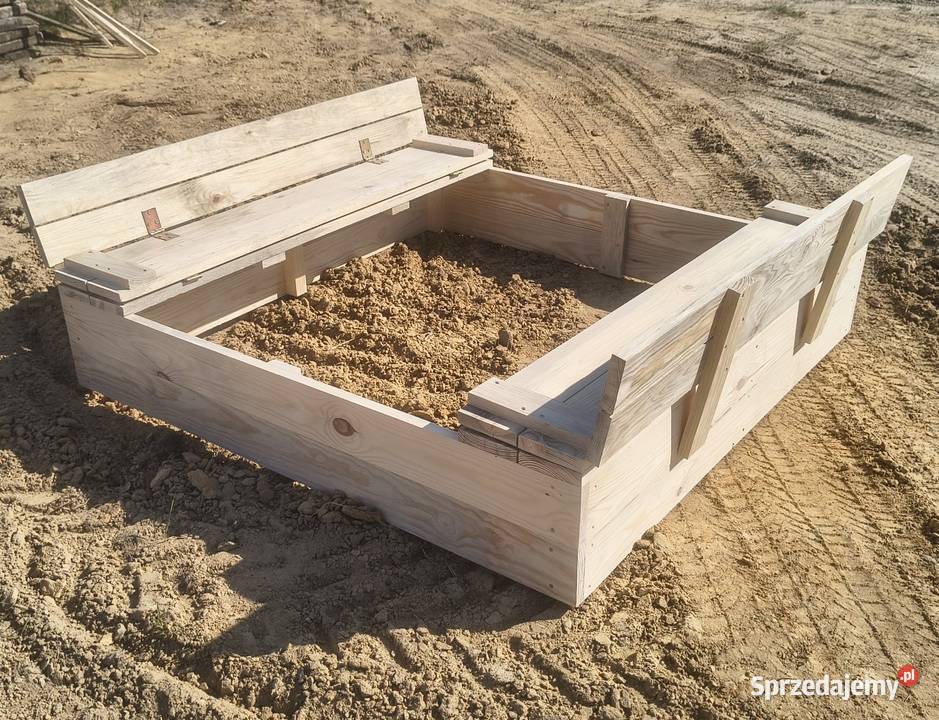 Piaskownica z zamknięciem