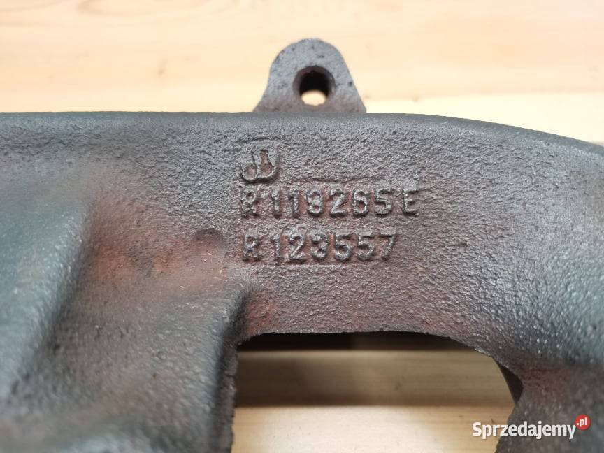 Kolektor wydechowy R119265E Claas Axion Pozostałe Wilkowo