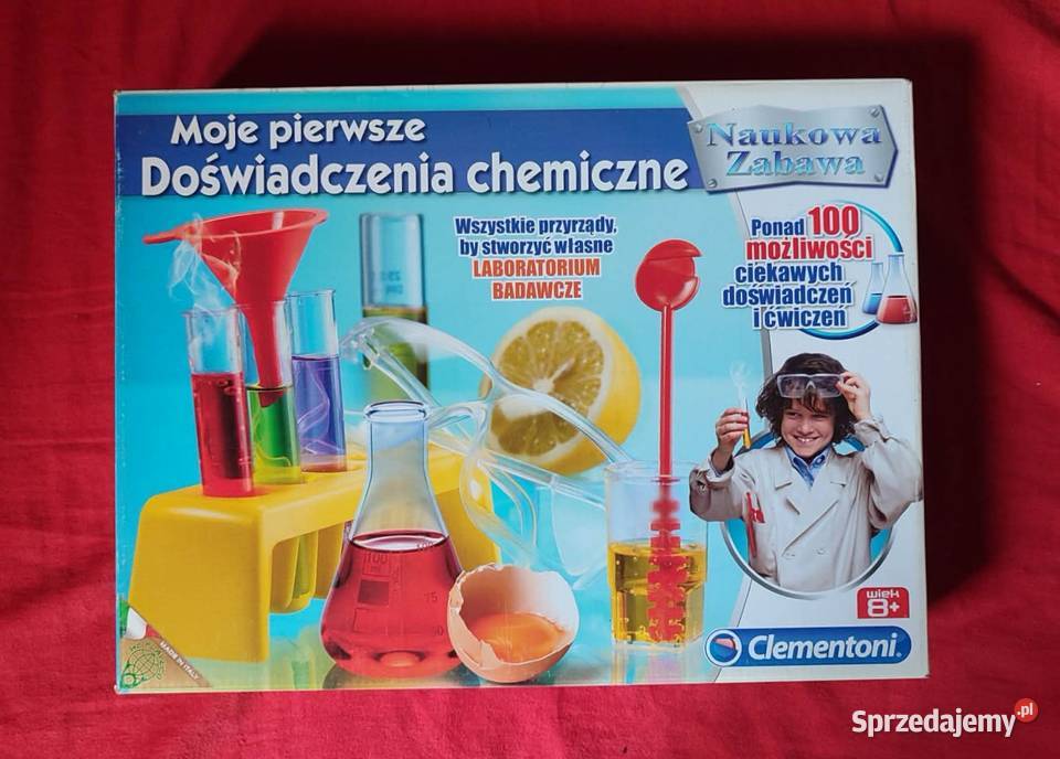Moje pierwsze doświadczenia chemiczne Naukowa Edukacyjne Gdańsk sprzedam