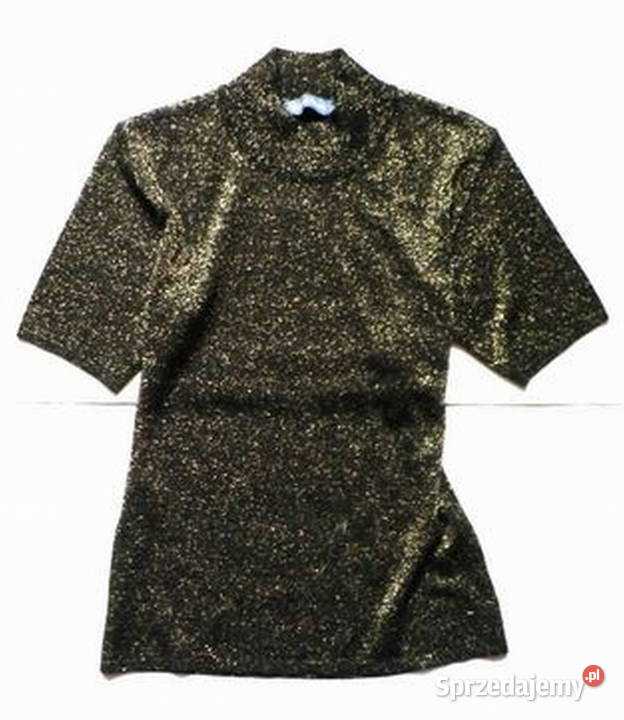 MARCO PECCIzłoty półgolf z krrękawkiem S