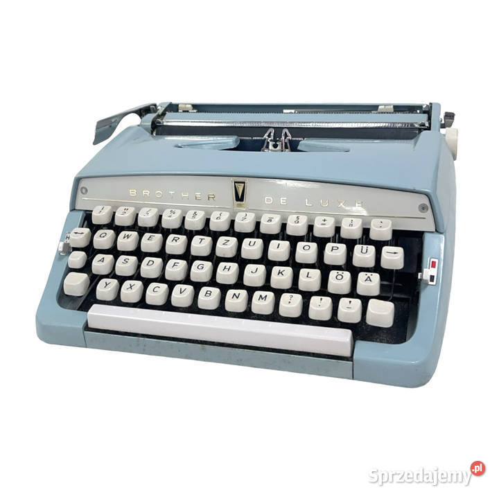 Walizkowa maszyna do pisania Brother De Luxe Warszawa sprzedam