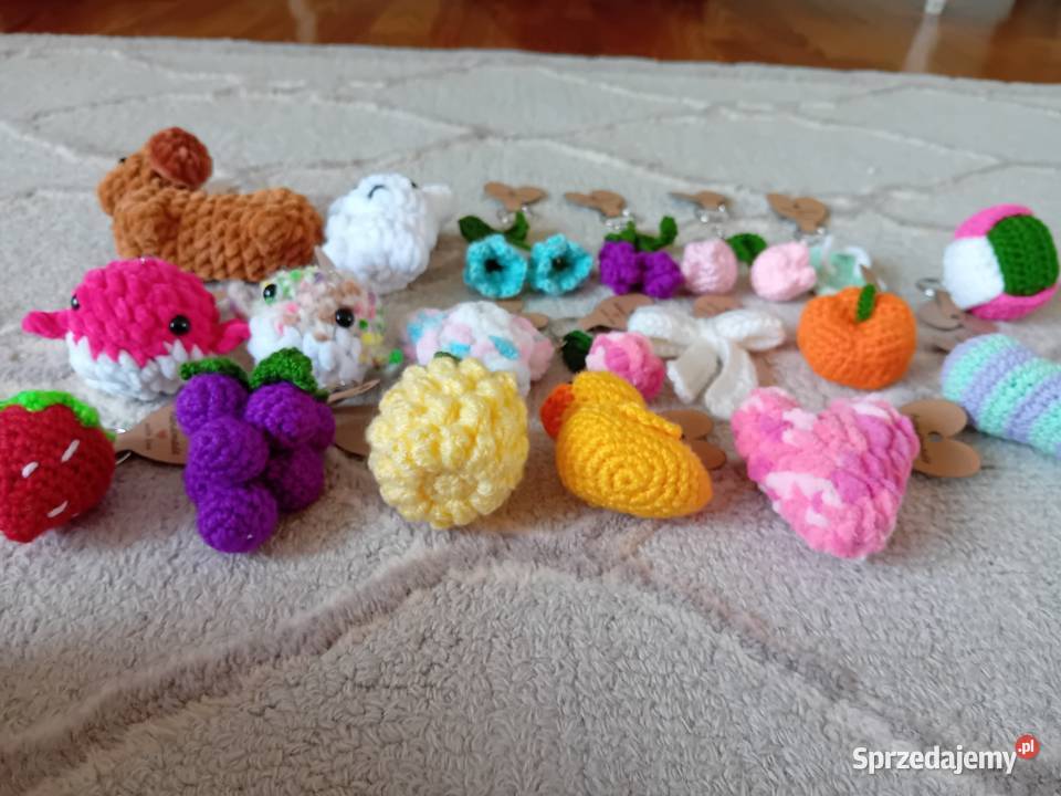 Breloczki na szydełku Handmade Sieradz