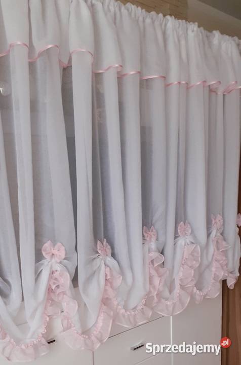 Firana falbanki kokardki mazowieckie Mława