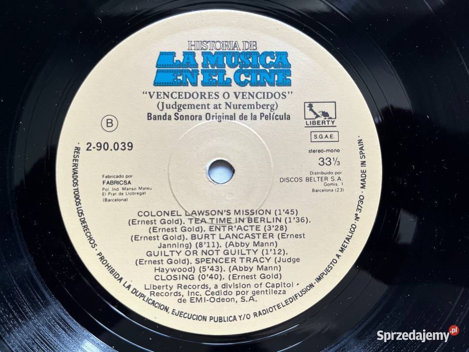 Vencedores o Vencidos Banda Sonora Original de Błażejowice