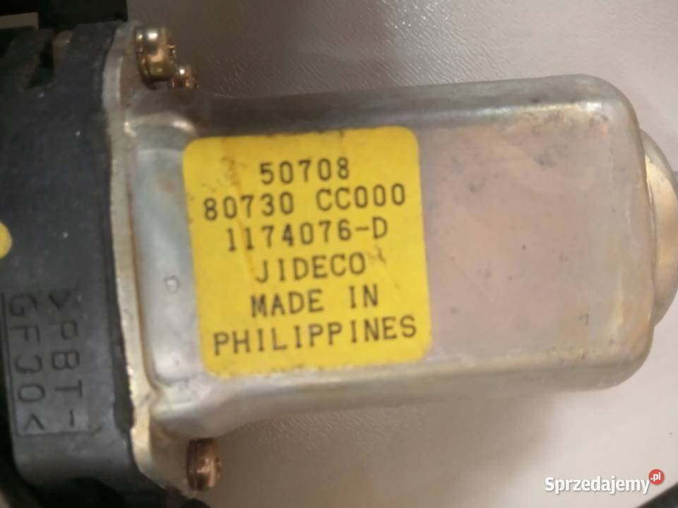 PODNOŚNIK SZYB PRAWY PRZÓD NISSAN MURANO Z50 Nowy Tomyśl sprzedam