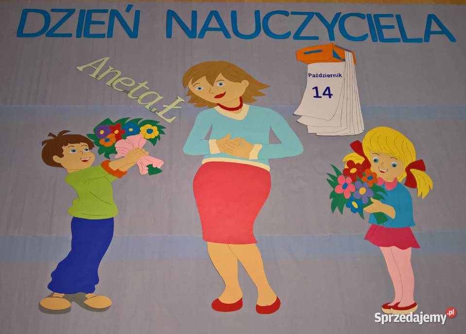 Dekoracje na Dzień Nauczyciela z brystolu 504 Garwolin
