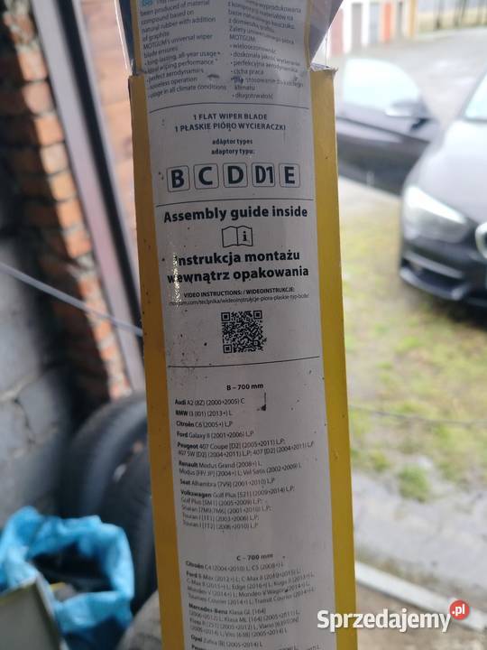 Motogum pióro wycieraczki 700mm Sharan Touran Q5 Pióra wycieraczek