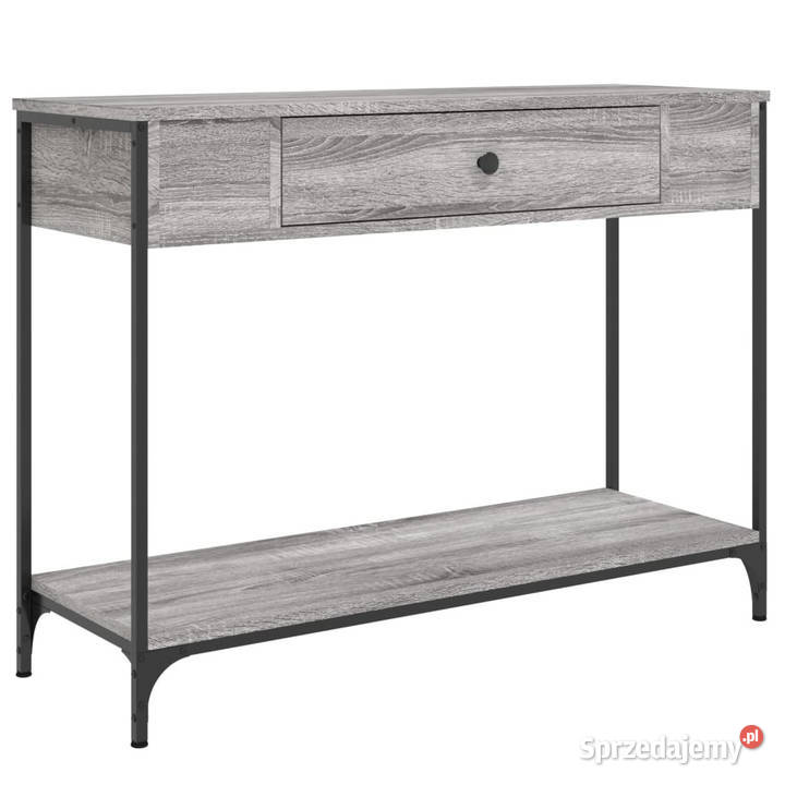 Stolik konsolowy szary dąb sonoma 100x345x75 Warszawa
