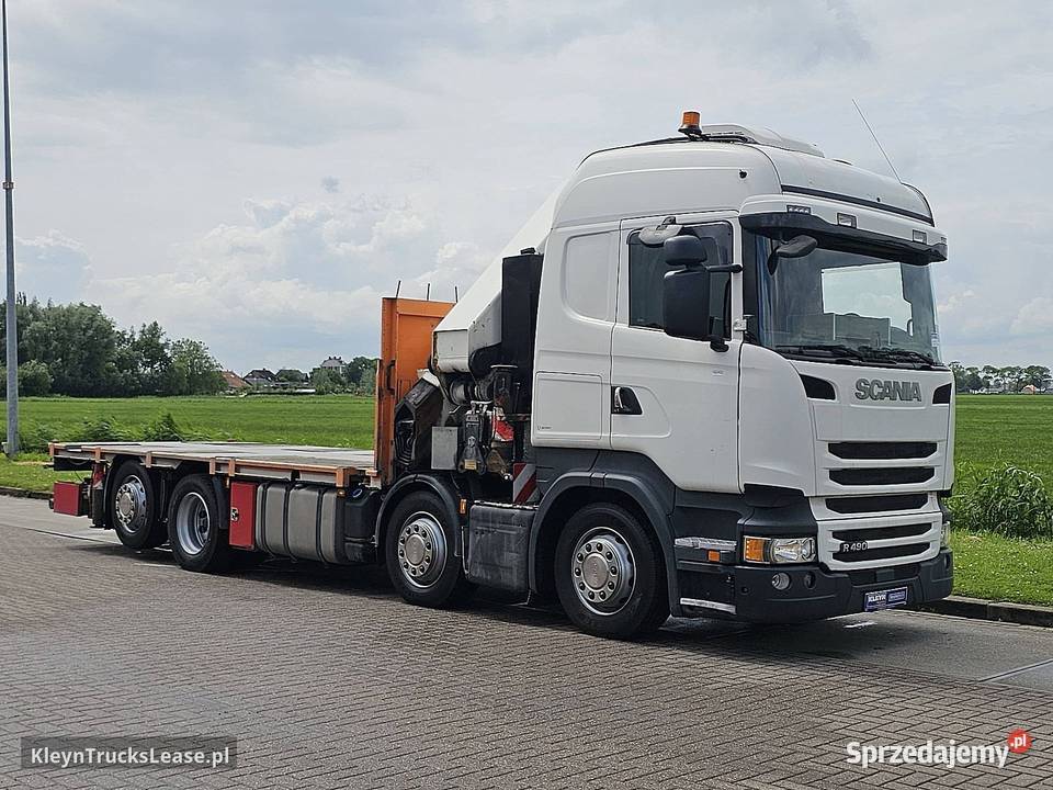 Scania R490 HMF 6020 platforma 8x2 2016