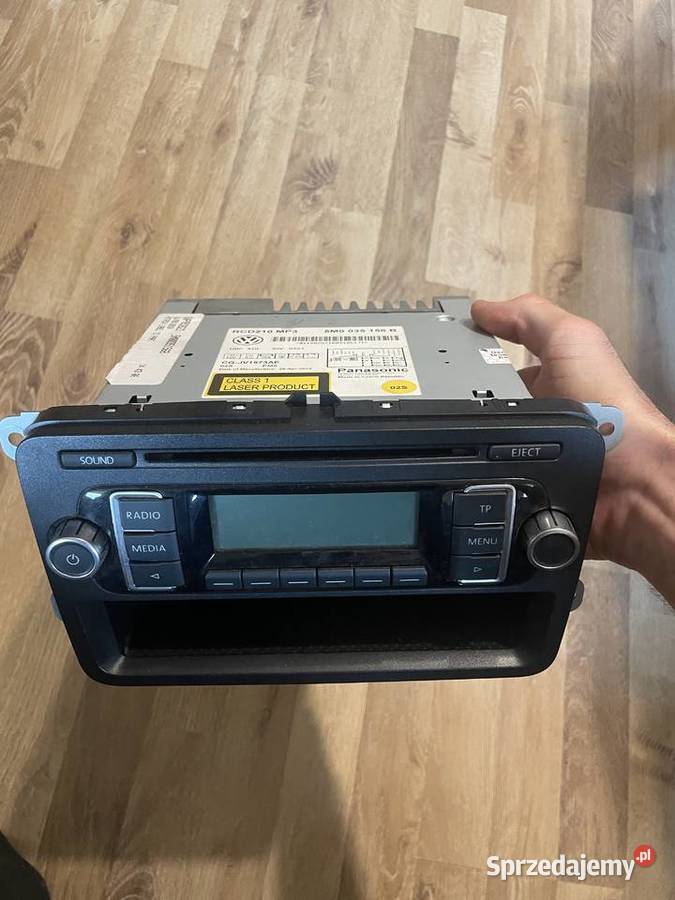 Radio RCD210 OE Volskwagen Sprzęt audio fabryczny warmińsko-mazurskie Elbląg