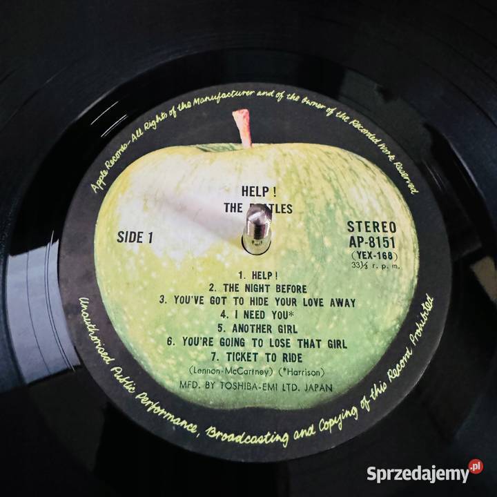 The Beatles Help Płyty i kasety Poznań sprzedam