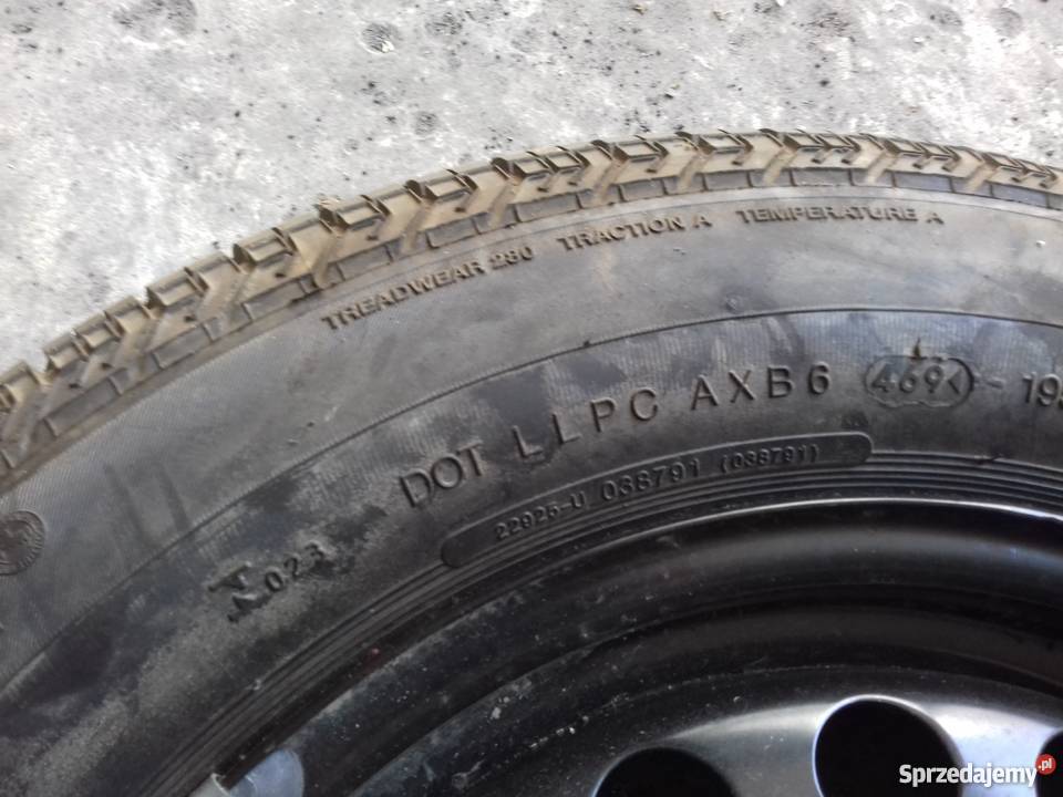 Koło zapasowe Zafira Meriva Vectra itp Terpentyna