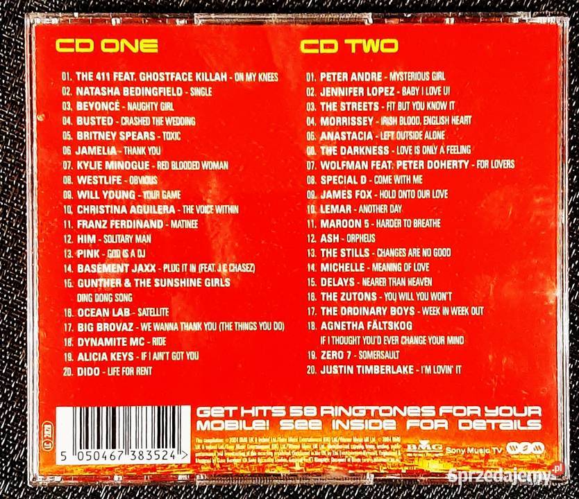 2 CD Znakomity Zestaw Hity Wszechczasów Capital Gdańsk