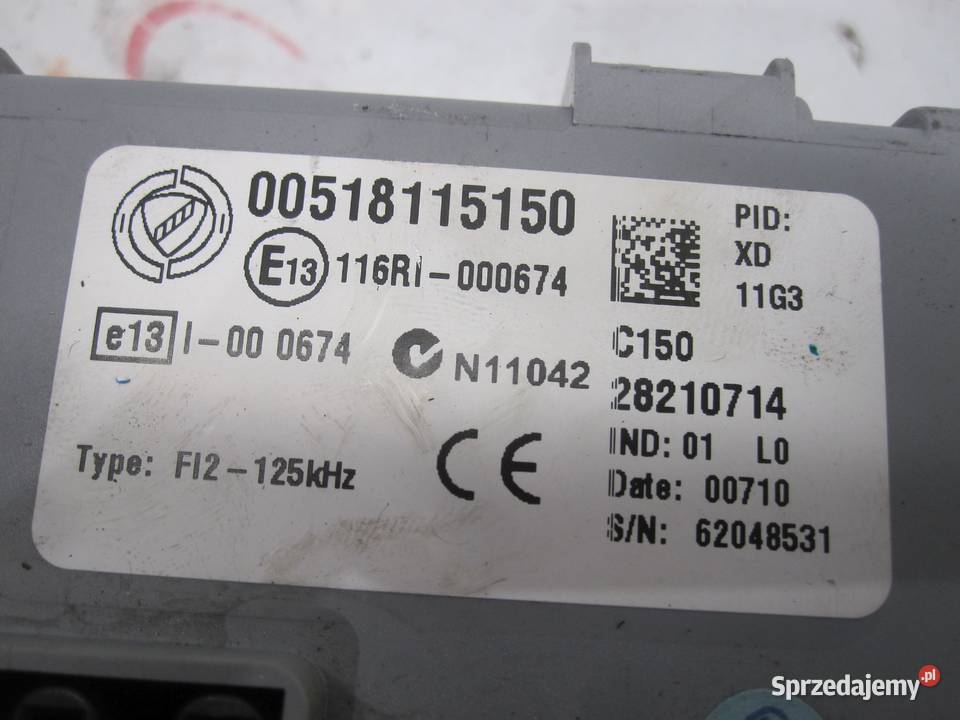 FIAT DOBLO II 10r moduł BSI 00518115150 sprzedam