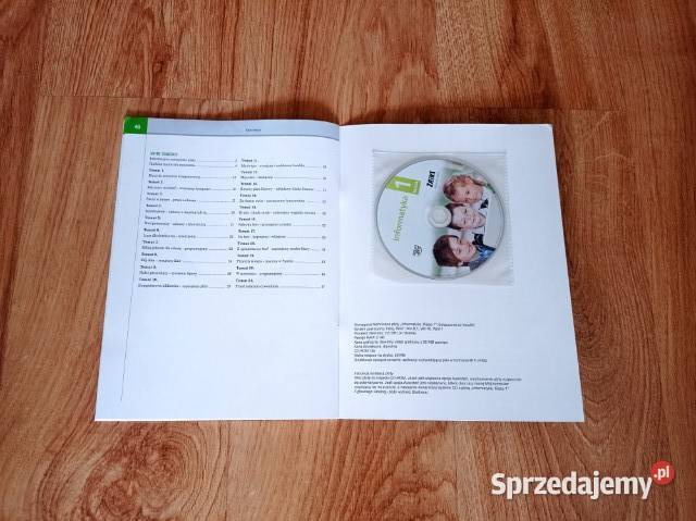 Informatyka Klasa 1 Książka Nauczyciela z płytą Podręczniki śląskie sprzedam