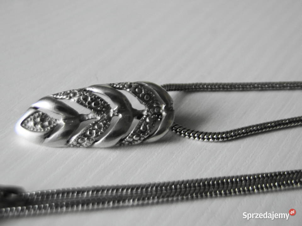 Masywny naszyjnik srebro 925 Uniseks Warszawa