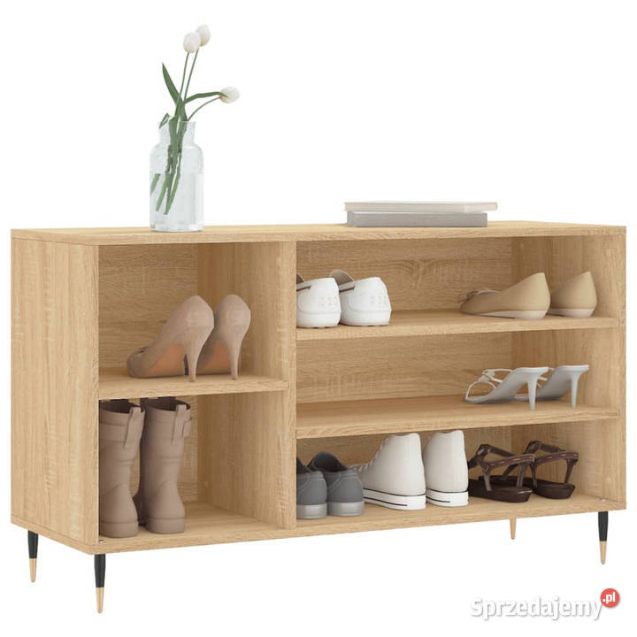 Szafka na buty dąb sonoma 102x36x60 WM831407 Meble mazowieckie sprzedam