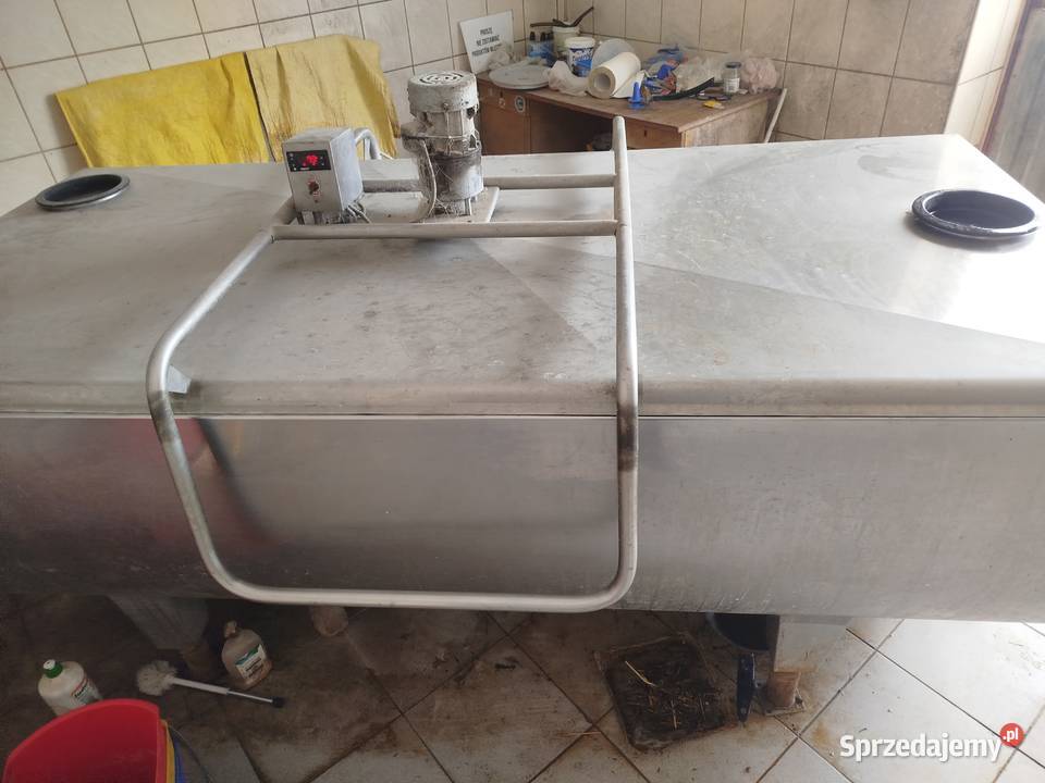 Zbiornik wannowy do mleka 1200 Japy odzysk Kolno sprzedam