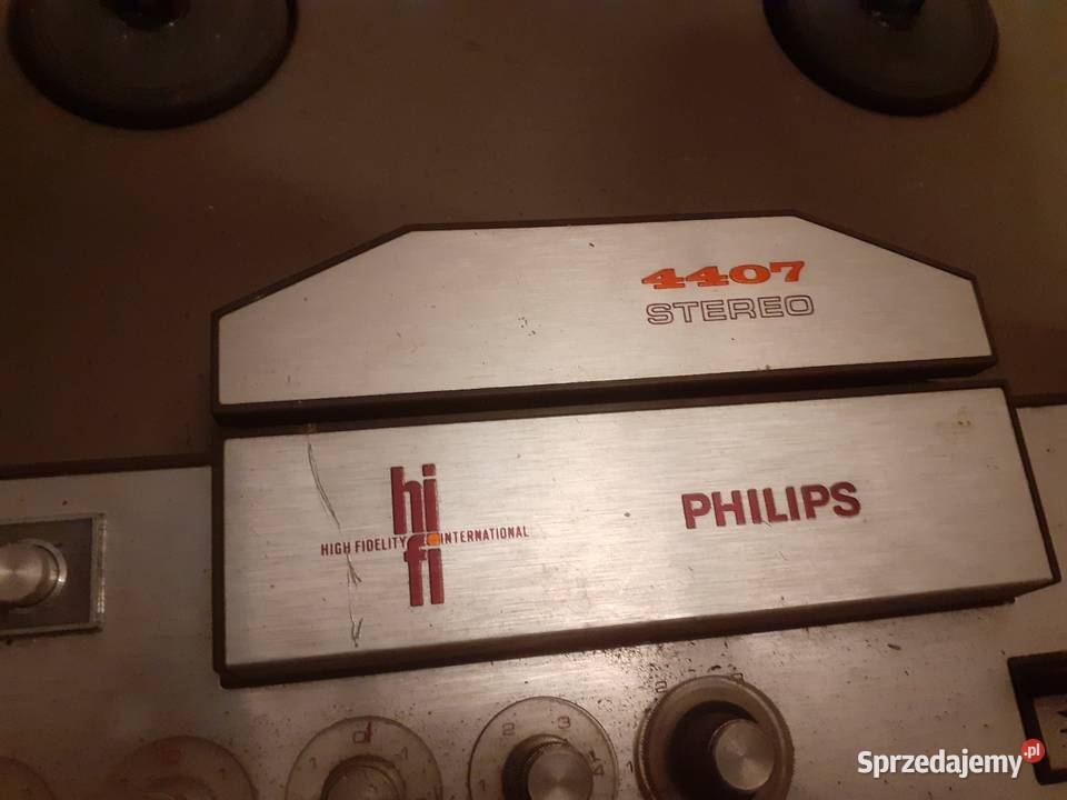 Kolekcjonerski magnetofon szpulowy Philips