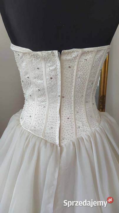 Sprzedam Tanio suknie ślubną księżniczkę 3638 podlaskie Białystok