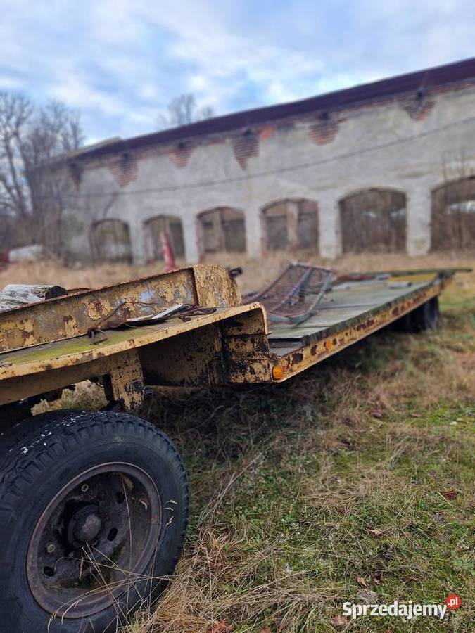 Przyczepa niskopodwoziowa POM Śrem sprzedam