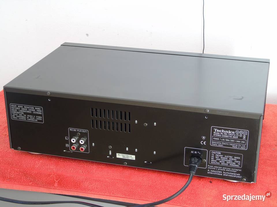 Magnetofon Technics RSTR 373 ładny DOSTAWA Jasło