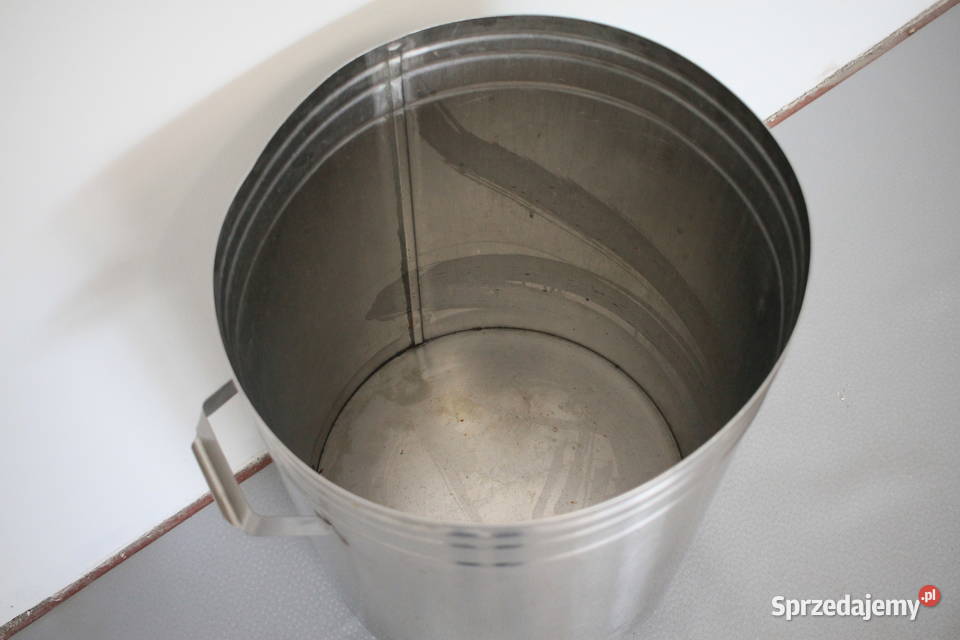 Kosz na odpadkizlewki gastronomiczny na kółkach Pszczyna