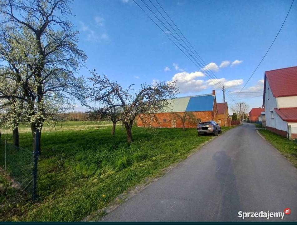 Działka budowlana drodze asfaltowejRATY