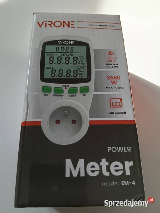 Watomierz kalkulator energii Virone EM4 Drążdżewo Nowe
