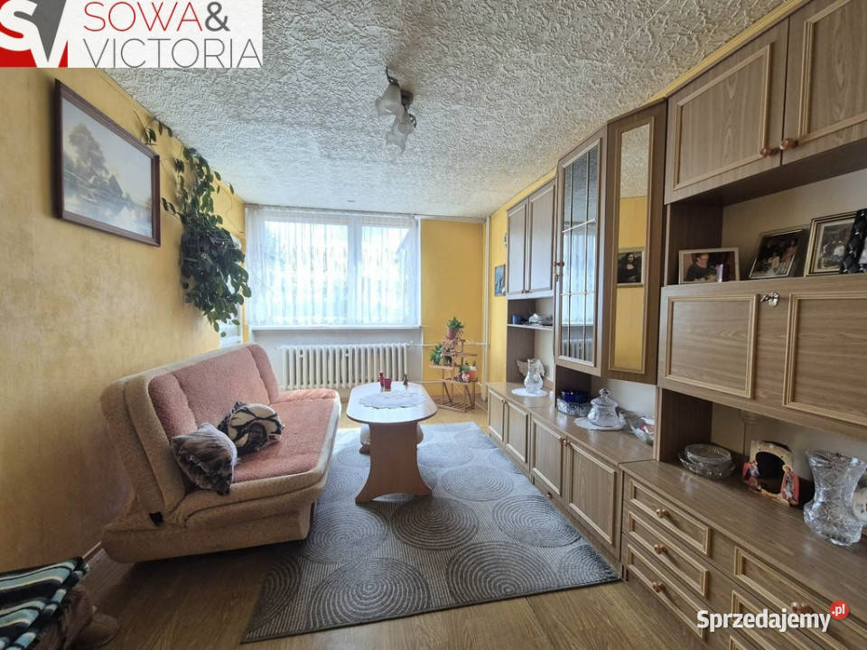 Słoneczne i rozkładowe mieszkanie z balkonem Mieroszów sprzedam