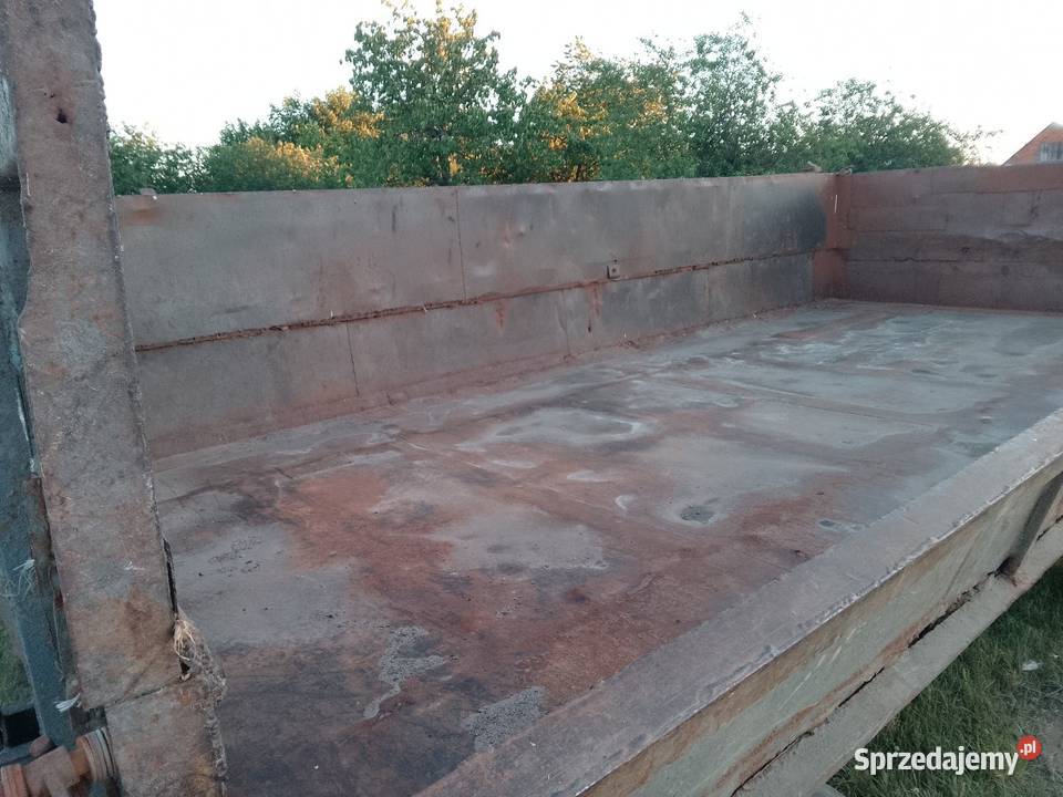 Przyczepa IFA hl 8011 wywrotka zarejestrowana Probostwo Górne