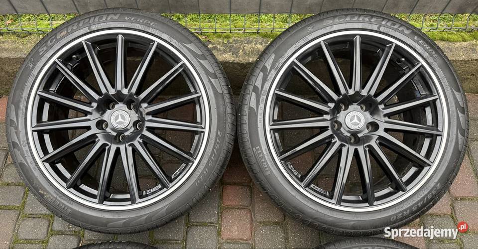 20 Mercedes GLK GLA GLB felgi koła komplet 5x112 Lubasz